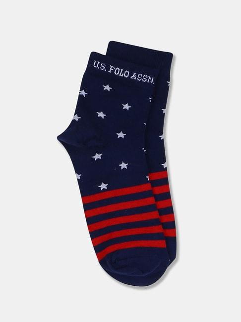 u.s. polo assn. assorted printed socks