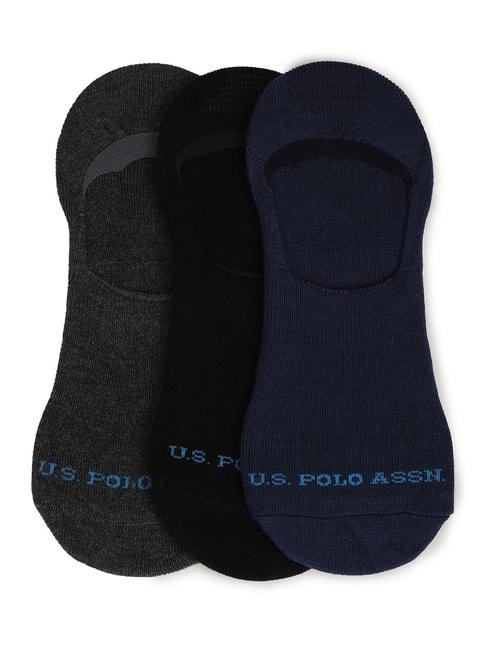 u.s. polo assn. assorted socks - pack of 3