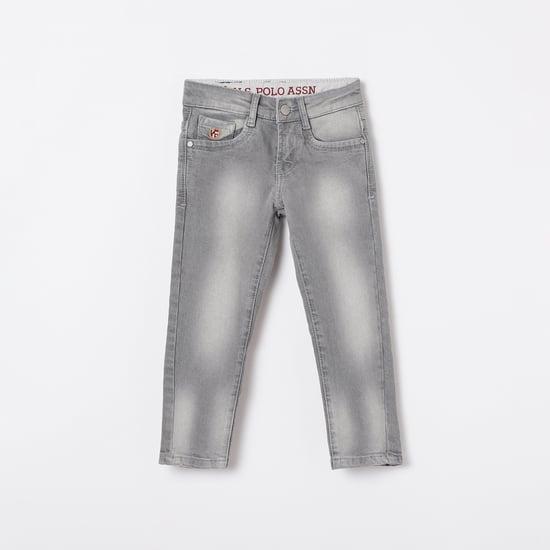 u.s. polo assn. kids boys faded slim fit jeans