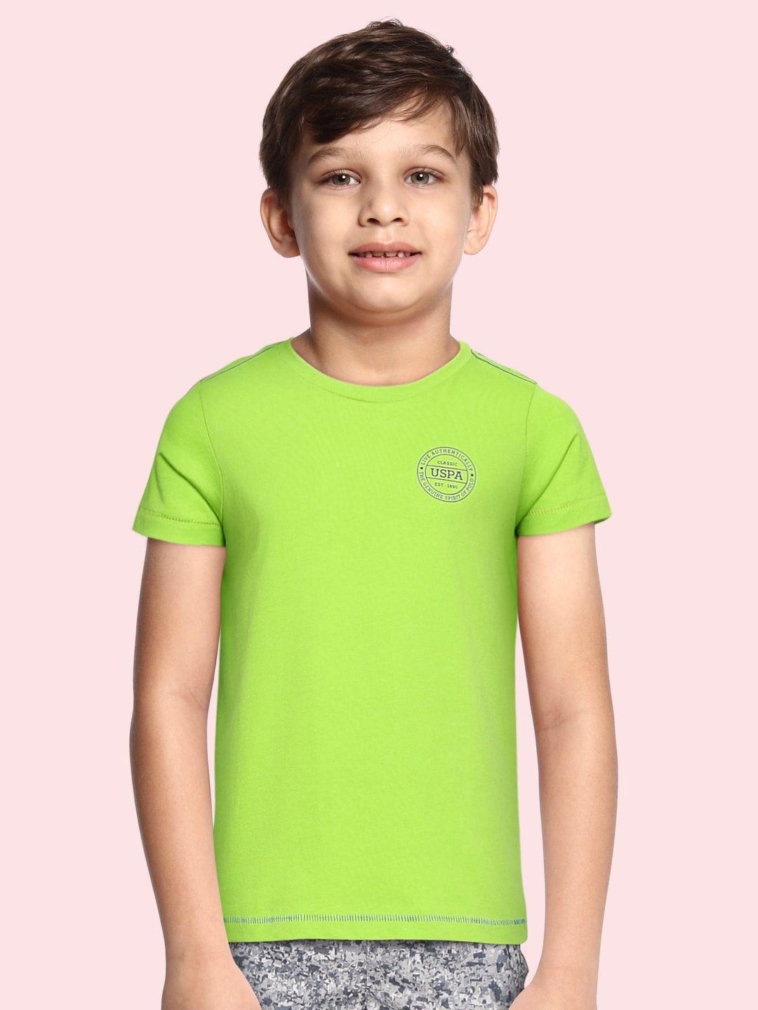 u.s.-polo-assn.-kids-boys-lime-green-pure-cotton-lounge-t-shirt