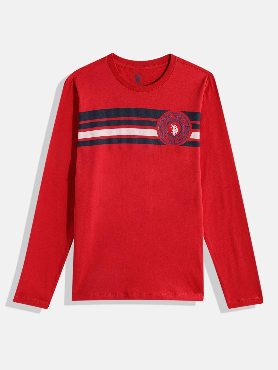 u.s.-polo-assn.-kids-boys-red-&-navy-blue-striped-pure-cotton-t-shirt