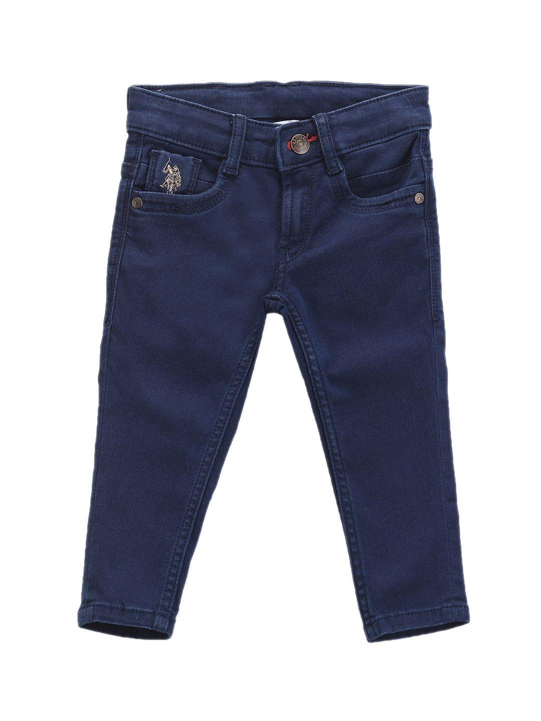 u.s. polo assn. kids boys skinny fit mid-rise stretchable jeans