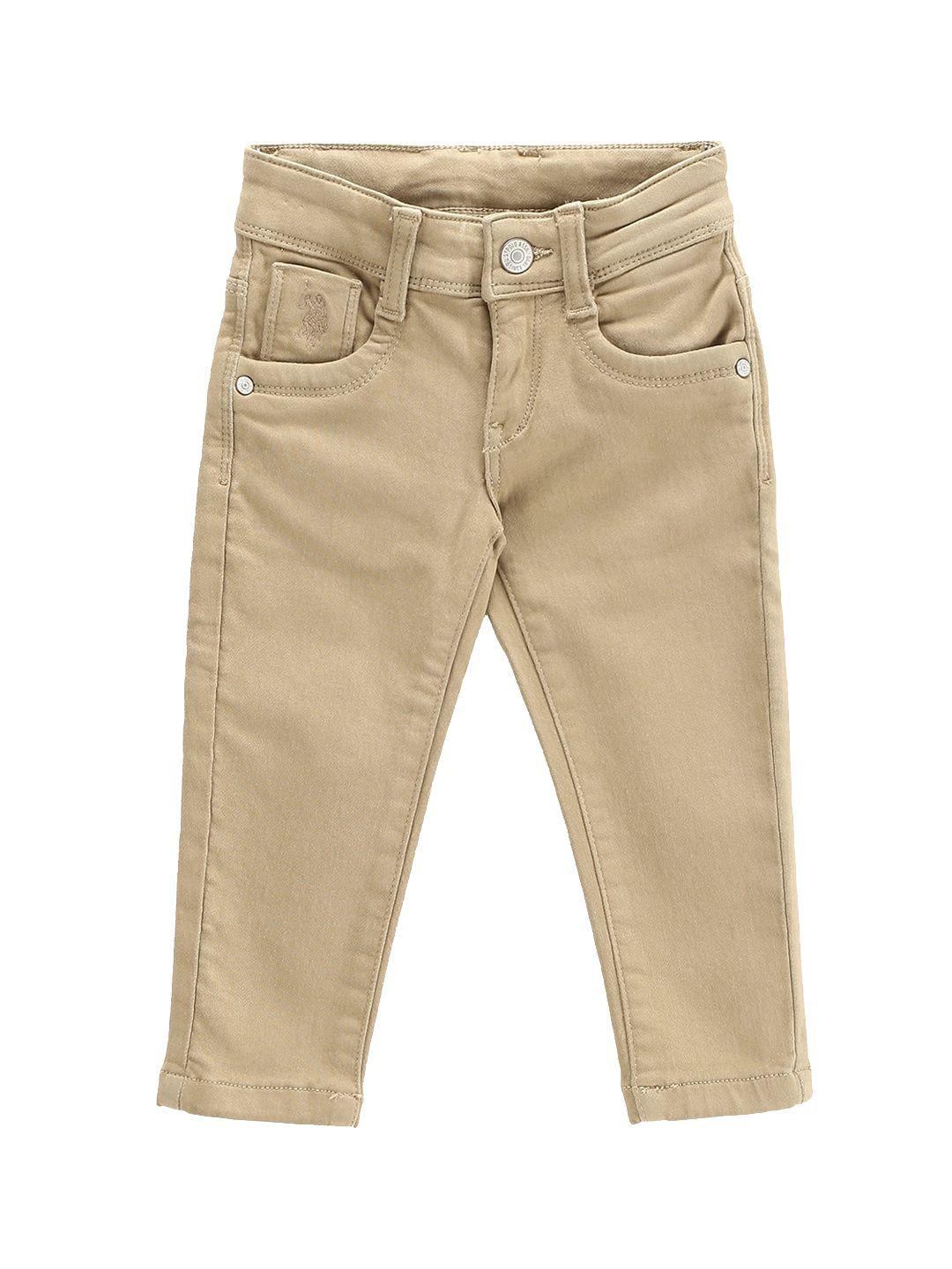u.s. polo assn. kids boys slim fit mid-rise stretchable jeans