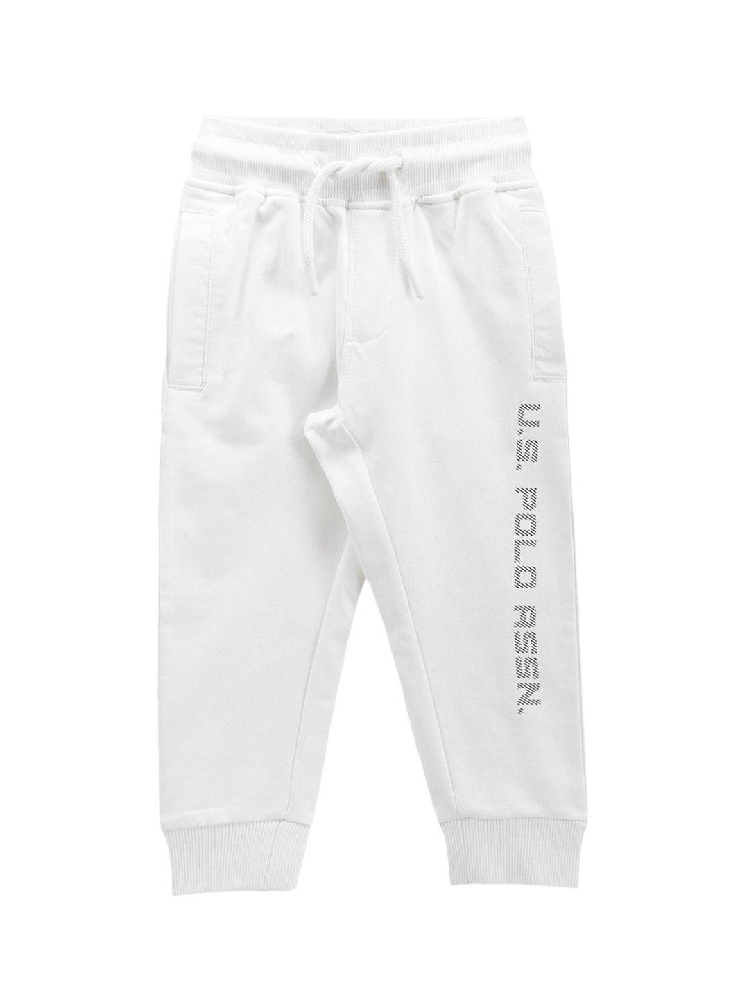 u.s. polo assn. kids boys typography printed mid-rise jogger