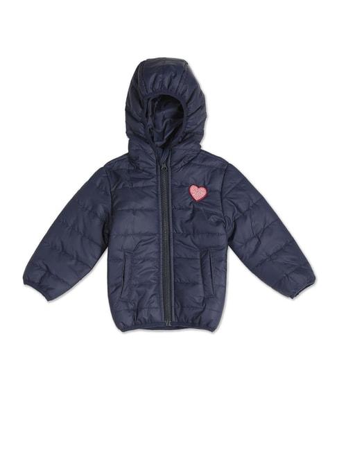 u.s. polo assn. kids navy quilted full sleeves jacket