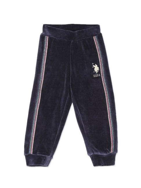 u.s. polo assn. kids navy solid joggers