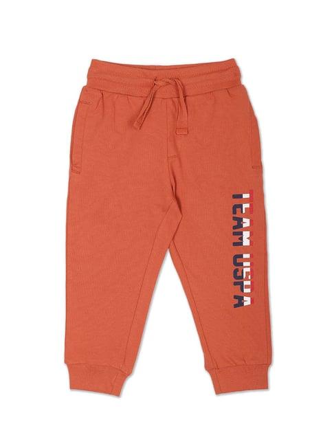 u.s.-polo-assn.-kids-orange-solid-joggers