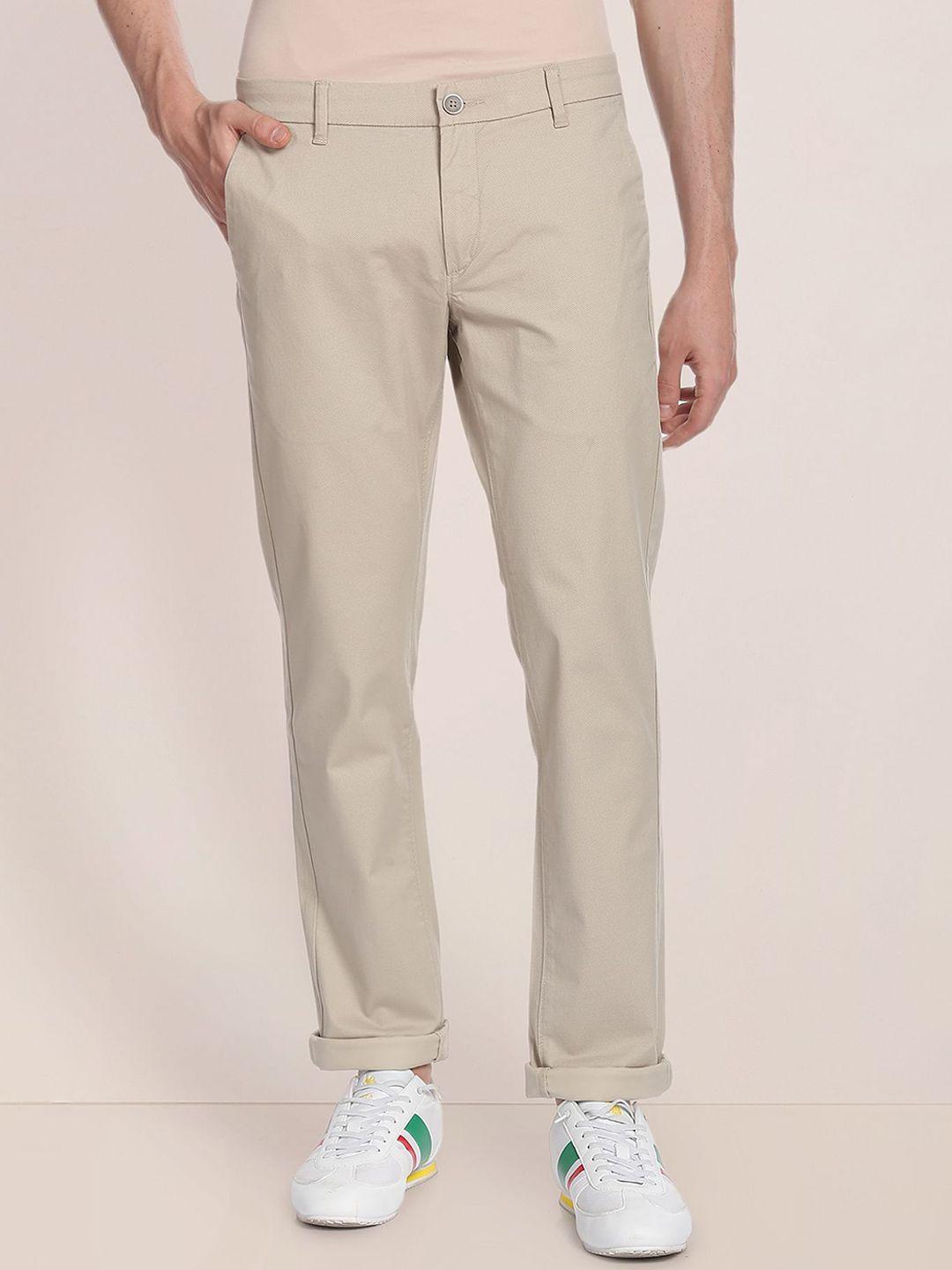 u.s. polo assn. men cotton straight fit chinos trousers