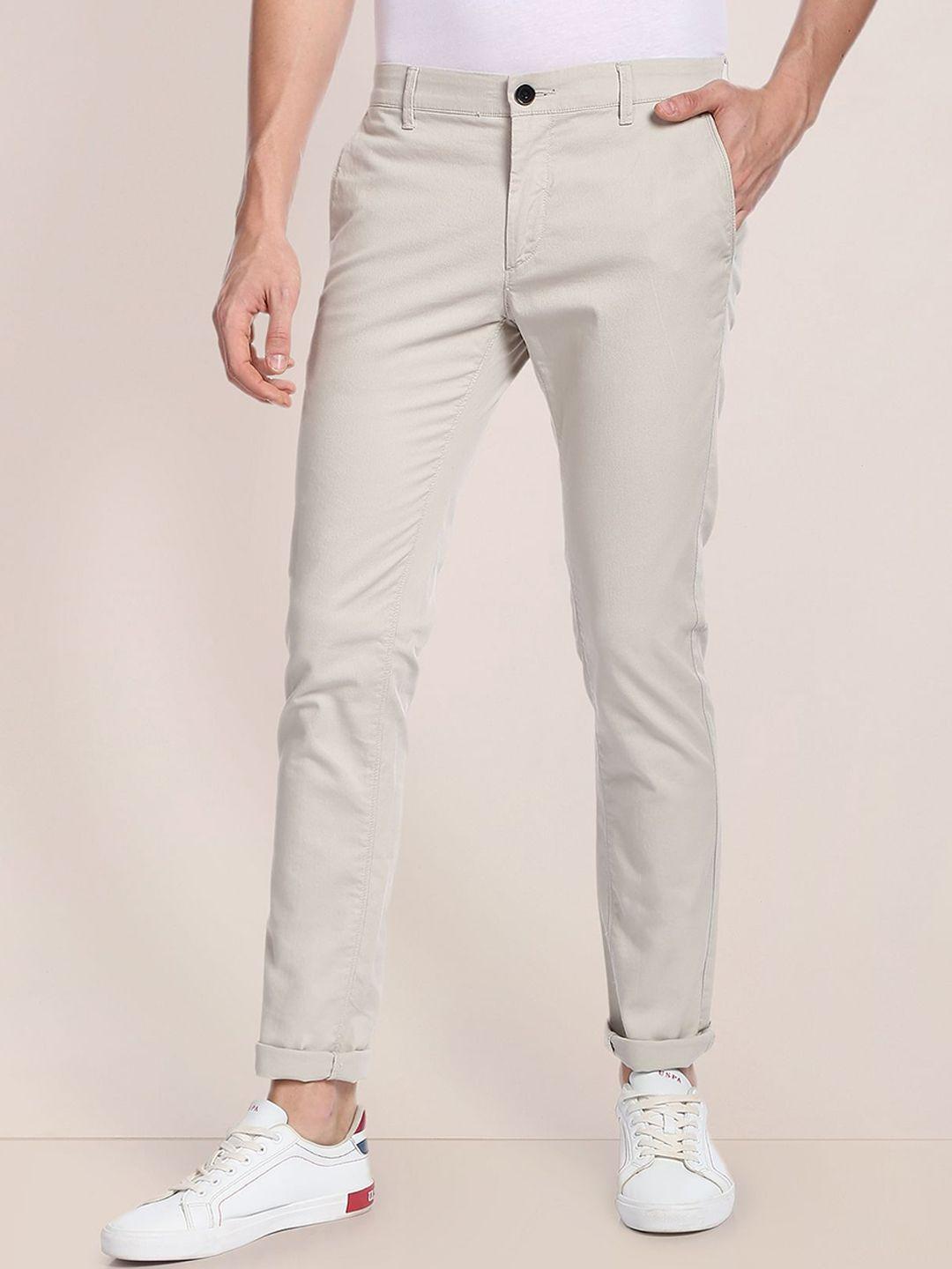 u.s. polo assn. men slim fit mid-rise chinos
