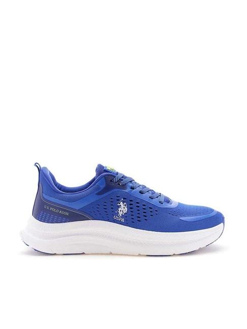 u.s. polo assn. men's royal blue running shoes