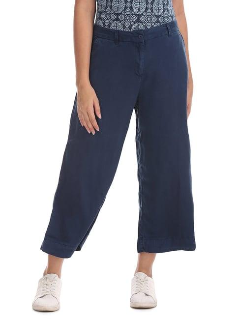 u.s. polo assn. navy straight fit culottes