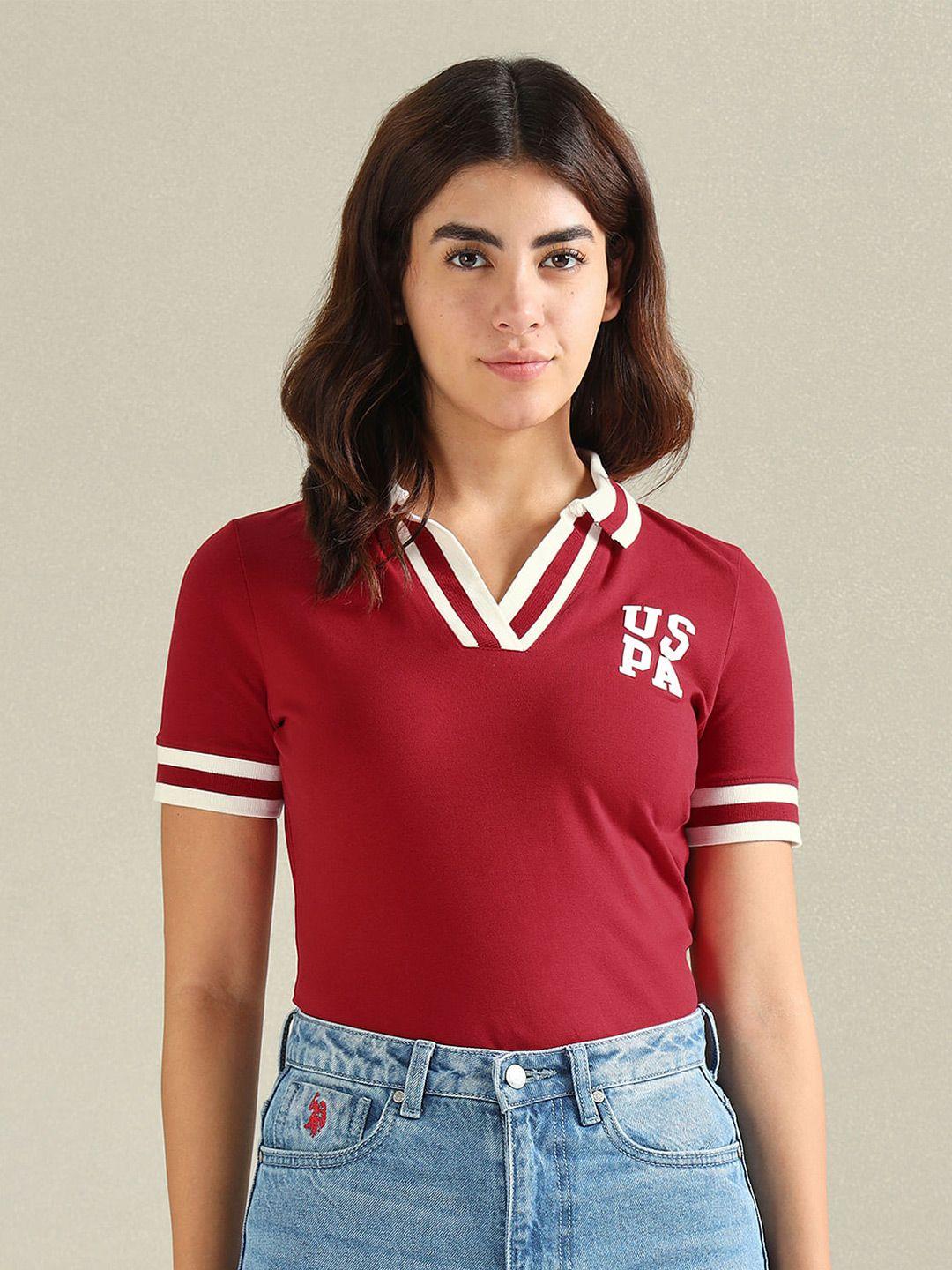 u.s.-polo-assn.-women-polo-collar-casual-t-shirt
