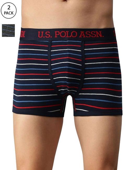 u.s. polo assn. assorted striped trunks - pack of 2