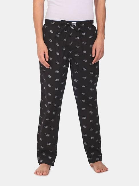 u.s. polo assn. black regular fit pyjamas
