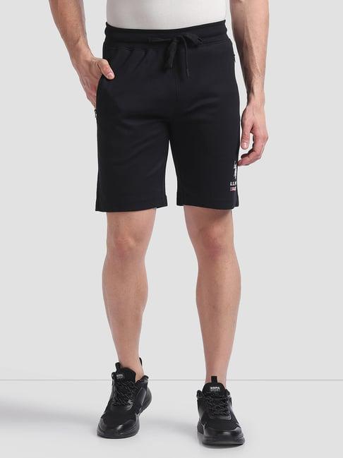 u.s. polo assn. black regular fit shorts