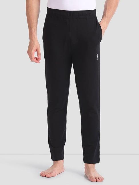 u.s. polo assn. black slim fit lounge pants