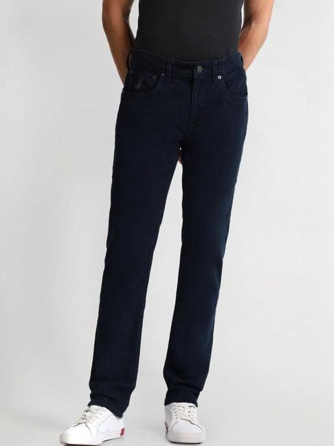 u.s. polo assn. blue cotton slim fit jeans