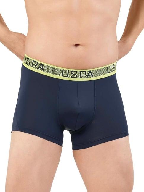 u.s. polo assn. blue regular fit trunks