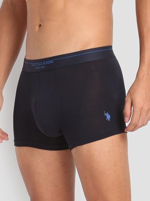 u.s. polo assn. blue regular fit trunks