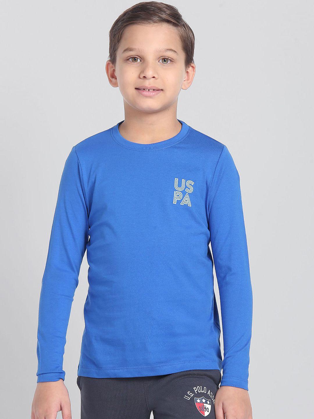 u.s. polo assn. boys pure cotton lounge t-shirt