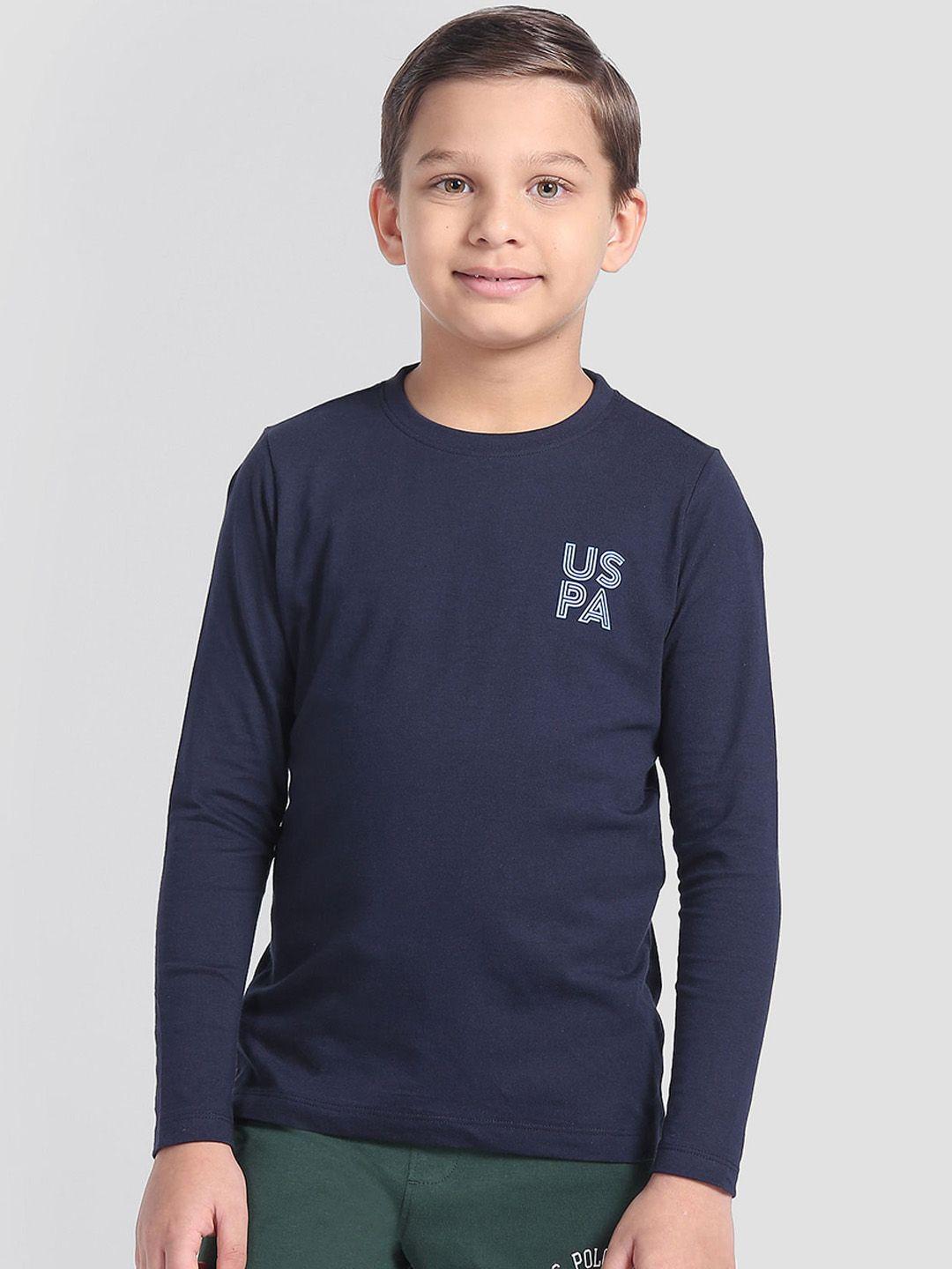 u.s. polo assn. boys pure cotton lounge t-shirt