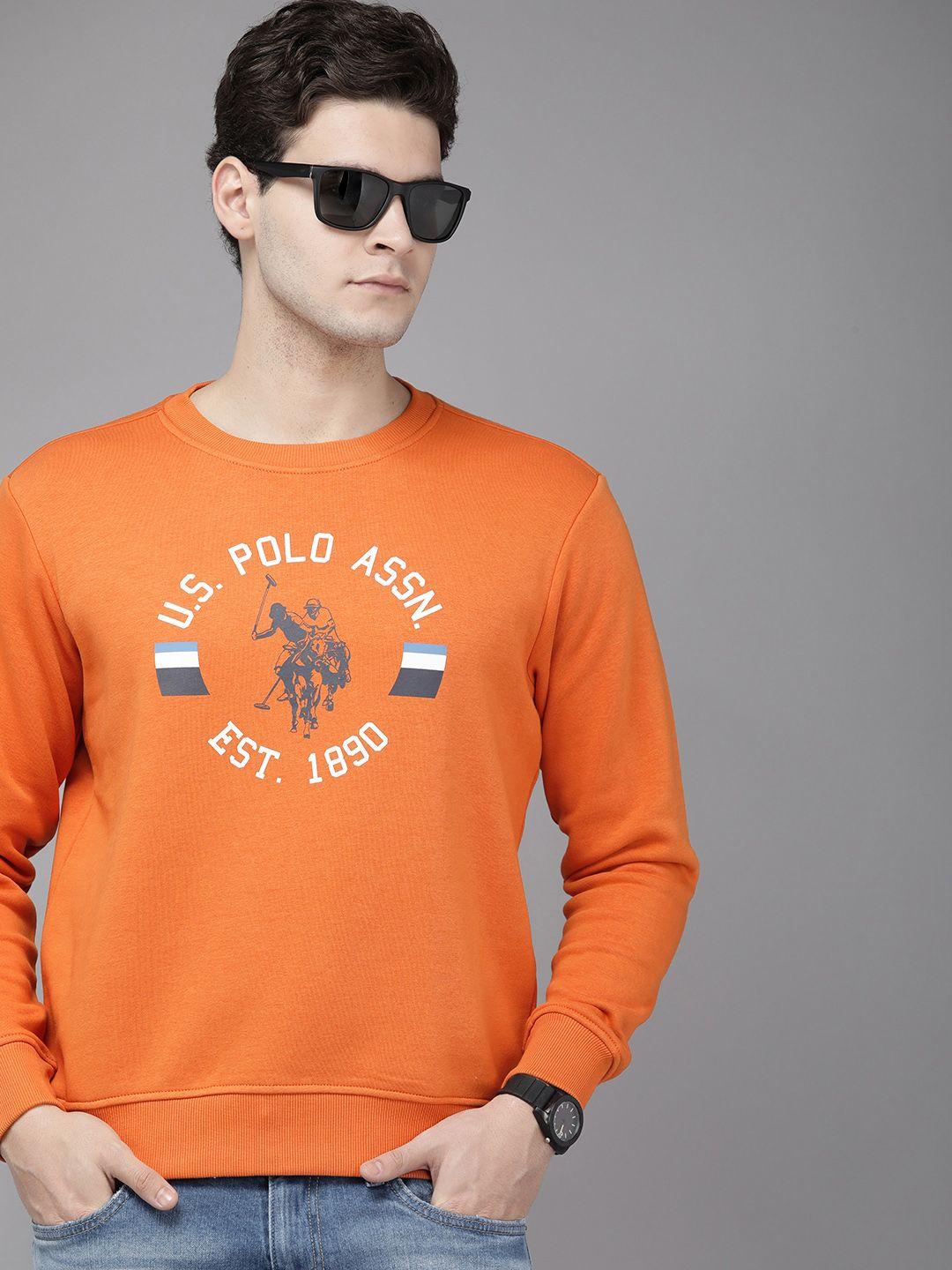 u.s. polo assn. brand logo printed sweatshirt