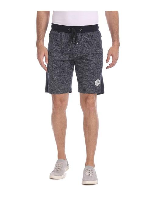 u.s. polo assn. dark grey printed shorts