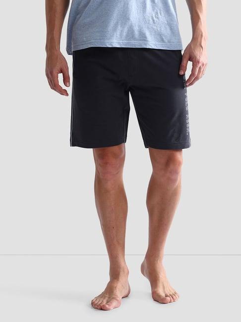 u.s. polo assn. dark grey regular fit lounge shorts