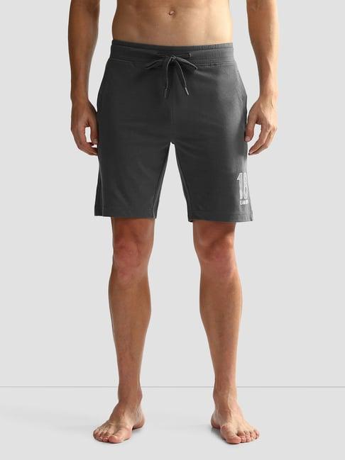 u.s. polo assn. dark grey regular fit lounge shorts