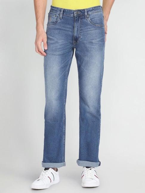 u.s. polo assn. denim co. blue bootcut fit jeans