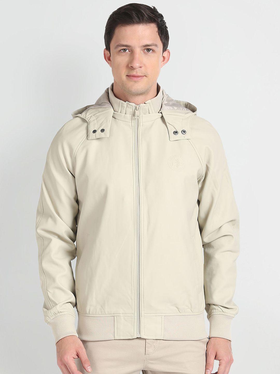 u.s. polo assn. denim co. hooded bomber jacket