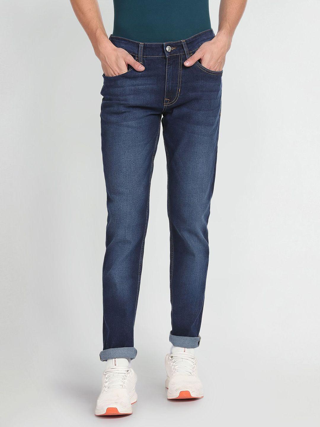 u.s. polo assn. denim co. men blue slim fit light fade jeans