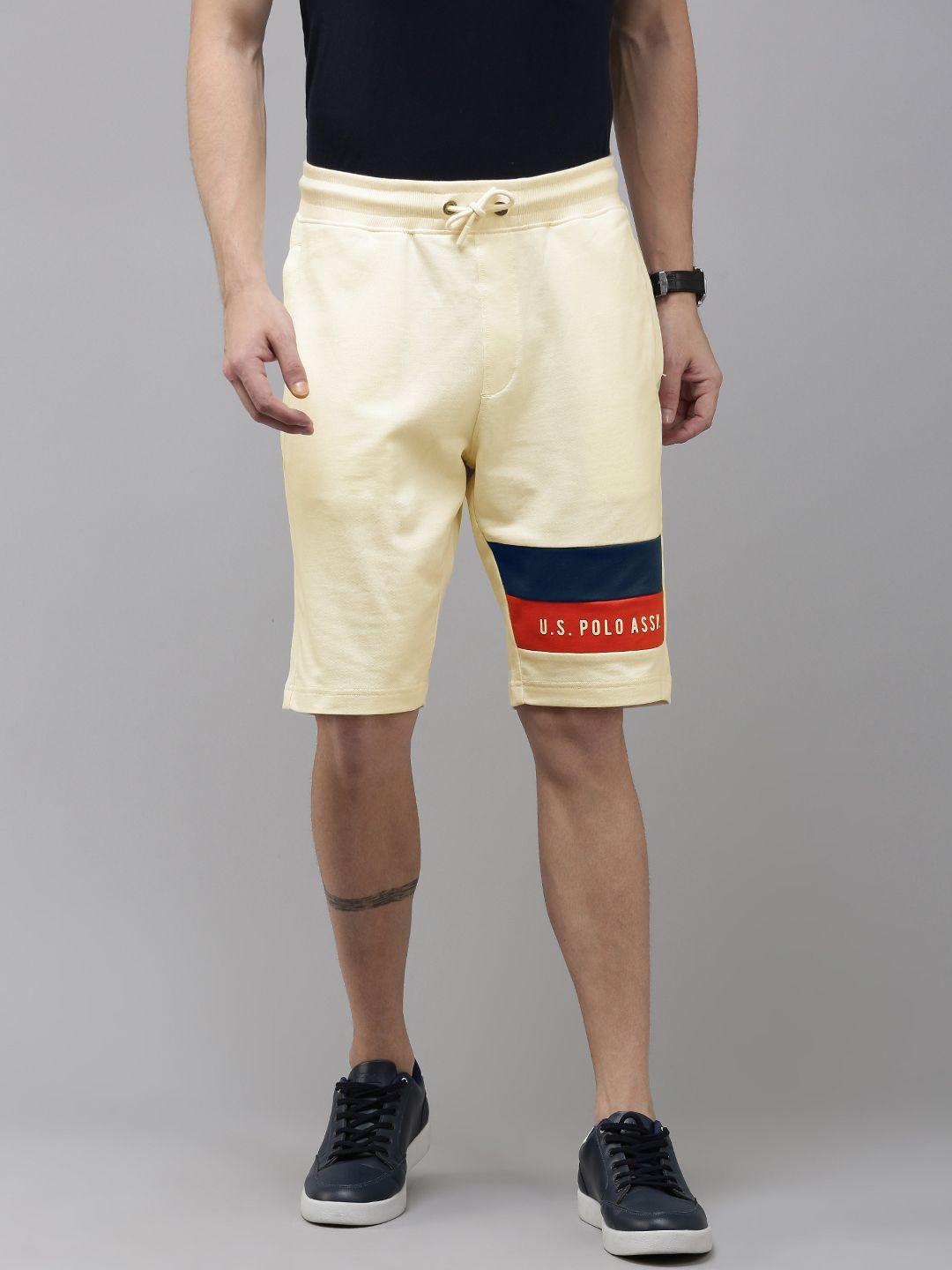 u.s. polo assn. denim co. men typography printed shorts