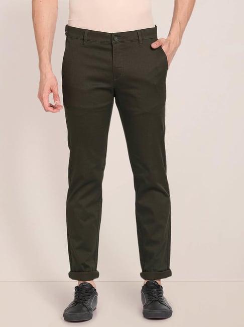 u.s. polo assn. green slim fit chinos