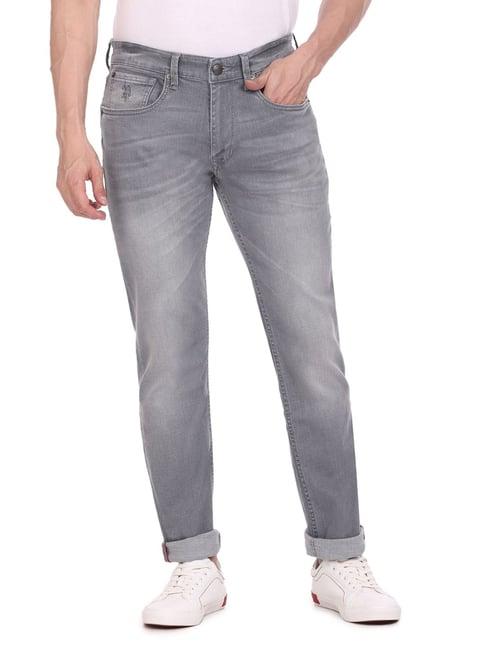 u.s. polo assn. grey slim fit jeans