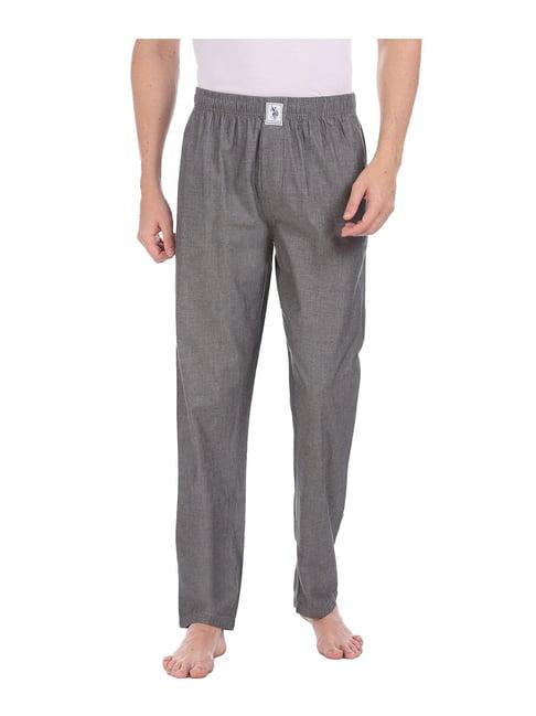 u.s. polo assn. grey slub lounge pants