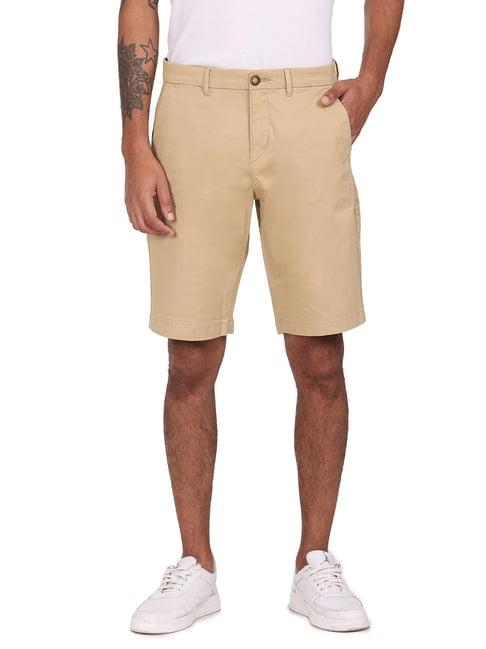 u.s. polo assn. khaki regular fit chino shorts