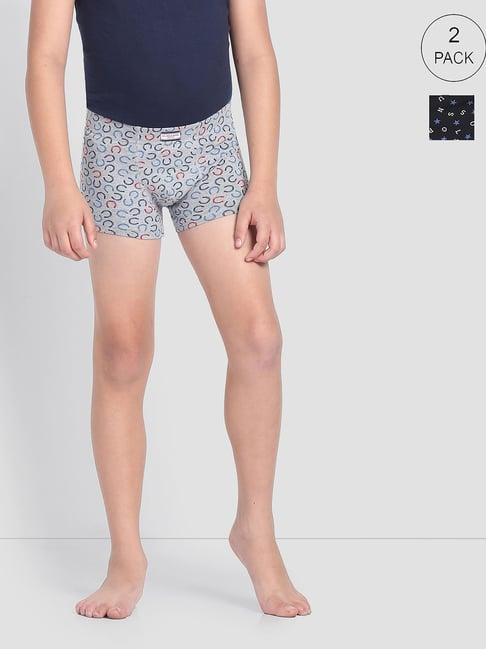 u.s. polo assn. kids assorted printed trunks (pack of 2)