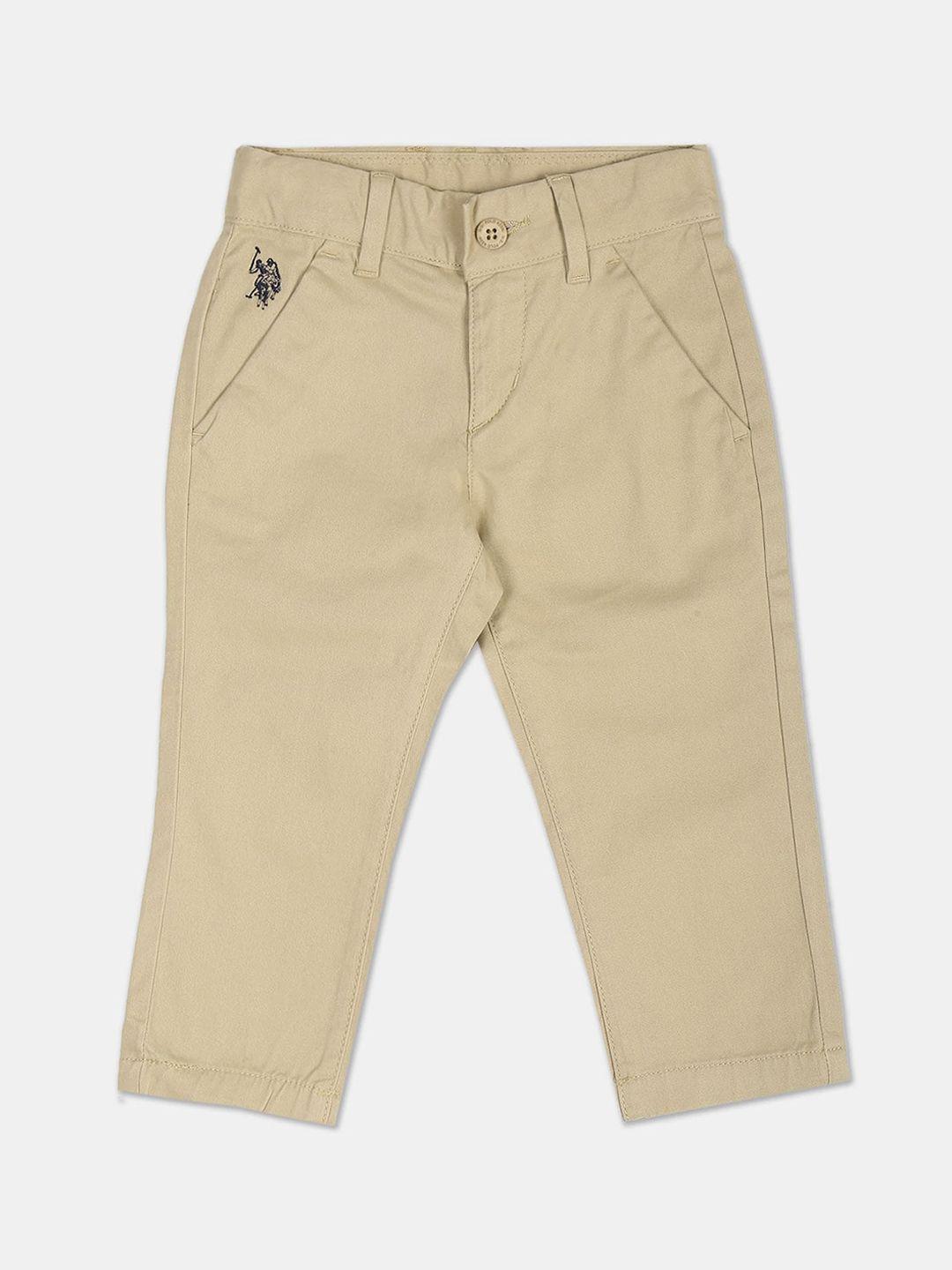 u.s. polo assn. kids boys mid-rise trousers