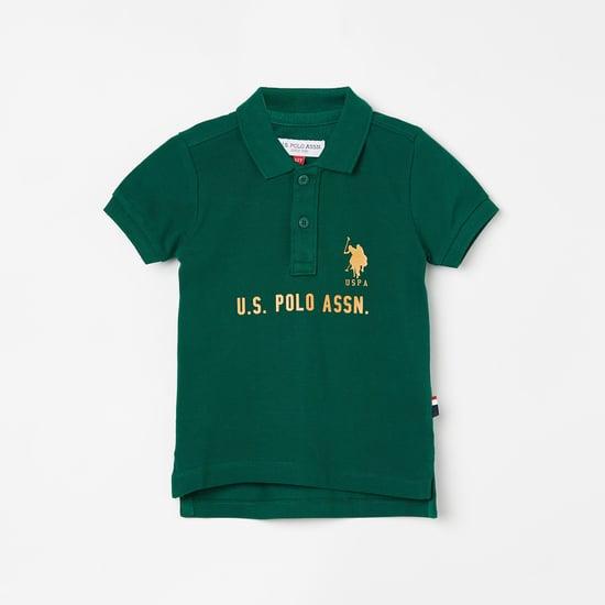 u.s. polo assn. kids boys printed polo t-shirt