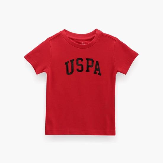 u.s. polo assn. kids boys printed t-shirt