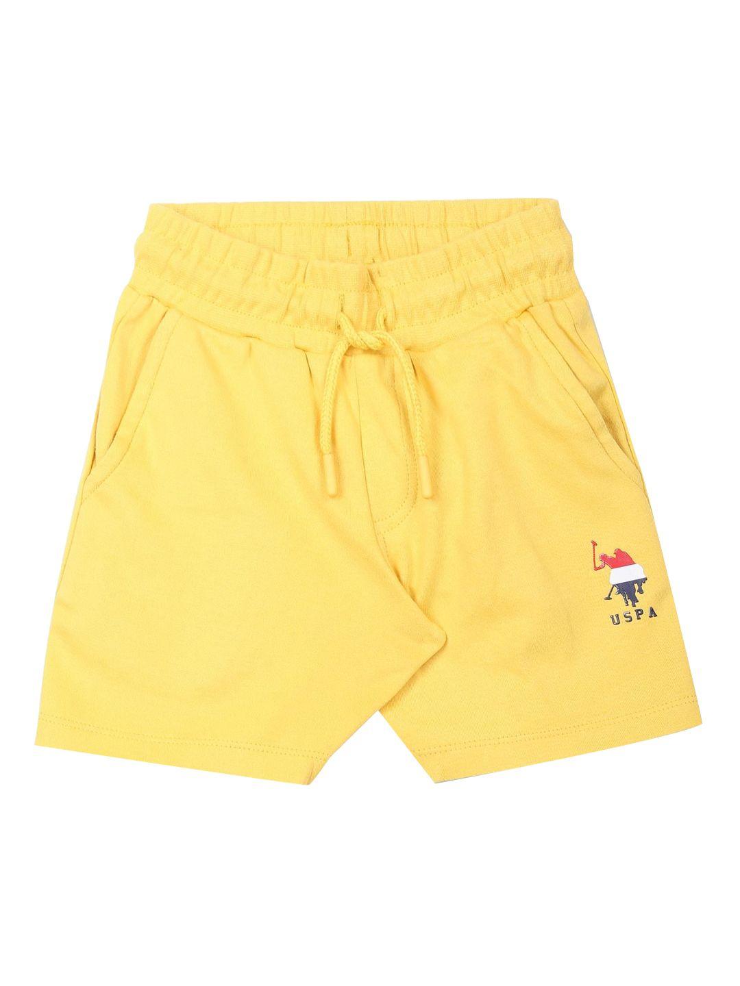 u.s. polo assn. kids boys slim fit pure cotton shorts