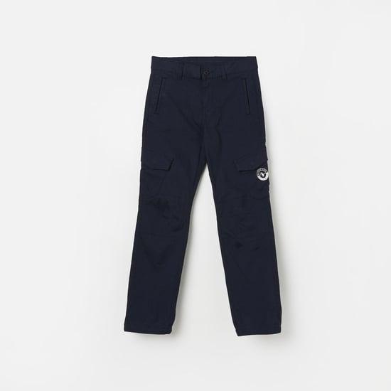 u.s. polo assn. kids boys solid jogger trousers