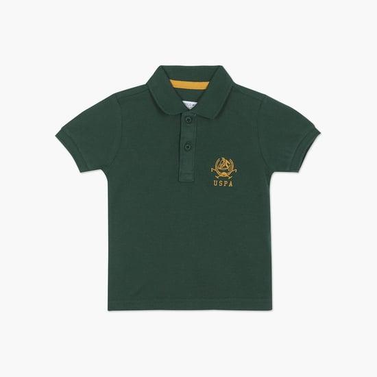 u.s. polo assn. kids boys solid polo t-shirt