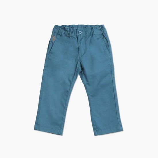 u.s. polo assn. kids boys solid twill trousers