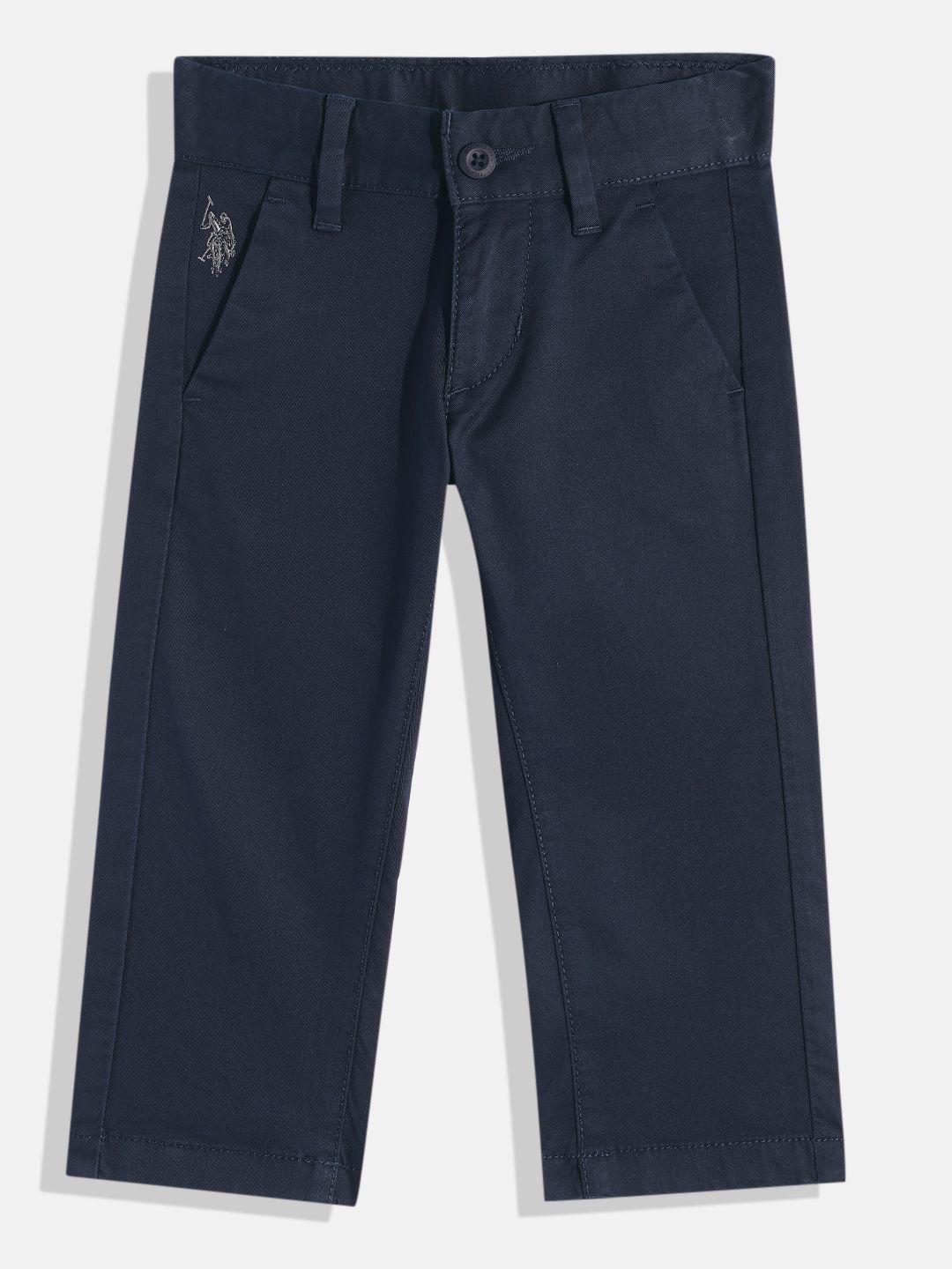 u.s. polo assn. kids boys twill woven trousers