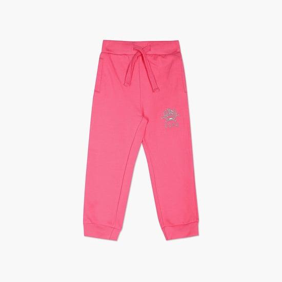 u.s. polo assn. kids girls solid joggers