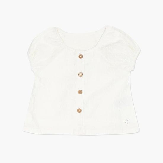 u.s. polo assn. kids girls solid top