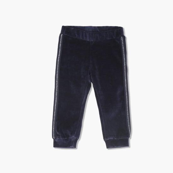 u.s. polo assn. kids girls solid velveteen joggers