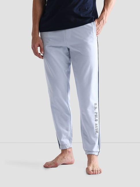 u.s. polo assn. light blue regular fit lounge pants